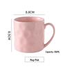 Retro Japanese Ceramic Mug with Lid, High-Temp Resistant, Large Capacity, Ideal Gift for Couples