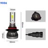 Car Led Headlight Mini Fanless Integrated H4 Headlight H11H7LED Fog Light