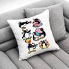 Penguin P-Pingu Funny Throw Pillow Case For 50X50Cm 40X40Cm 55X55Cm 45X45Cm 30X30Cm Square Bedroom Pillowcase Cover