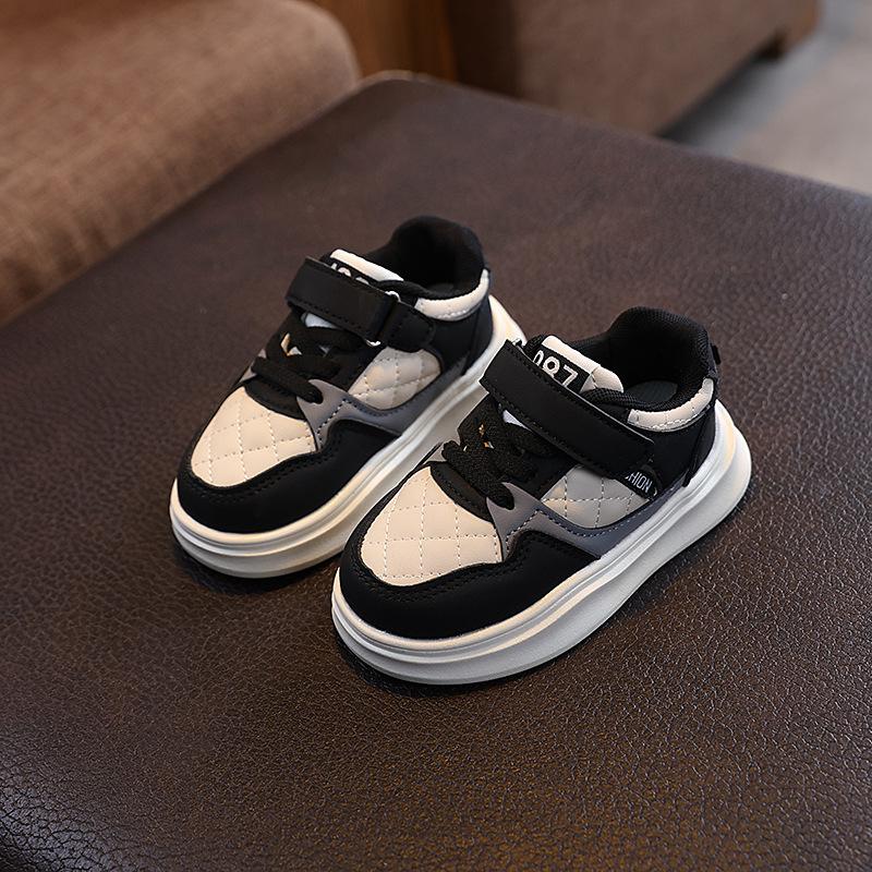 Baby Sports Shoes - Boys  and Girls  Casual Sneakers, Toddler Shoes, Platform Shoes 22 чёрный