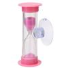 2Minute Hourglasses Timer With Suction Cup Shower Tooth Brushing Sandglass Timer Children Timer Toy Decorations