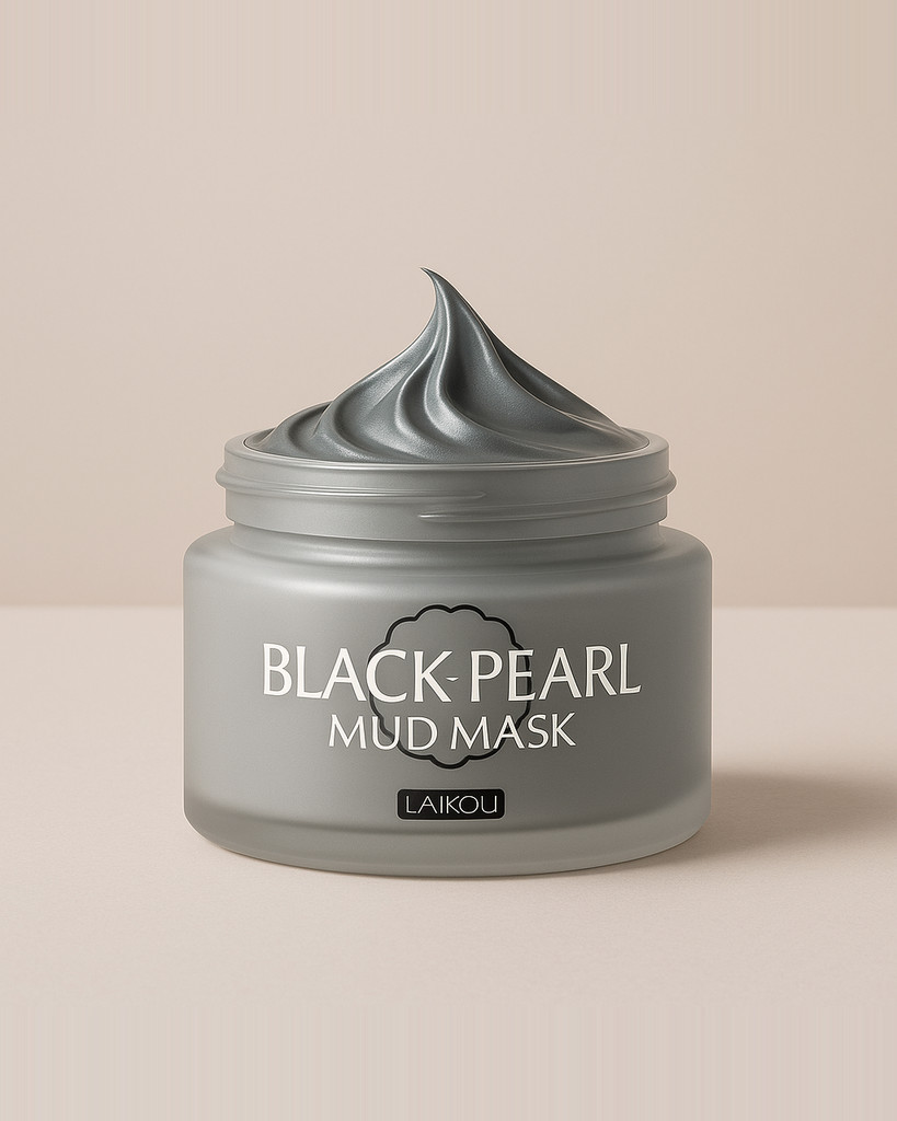 LAIKOU Black Pearl Mask Clay 85g Gesichtsreinigungs-Schlammmaske