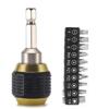 11 Piece Quick Release Chuck Adapter and Hexagonal Handle Screwdriver Set Suitable for Electric Screwdrivers
