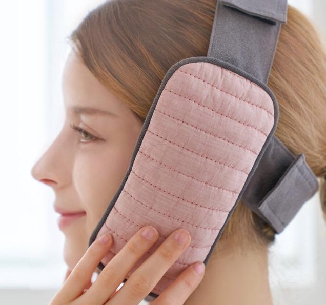 Choose one of four classic brown rice chin joint steaming packs (natural/pink/gray/navy)