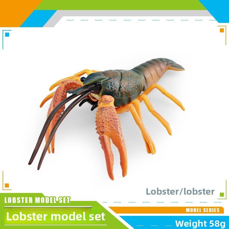 Lobster Pvc Marine Animal Model For Educational Display And Kids Gifts