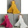 Summer Women Dress With Backless Design For Casual Travel And Party Wear