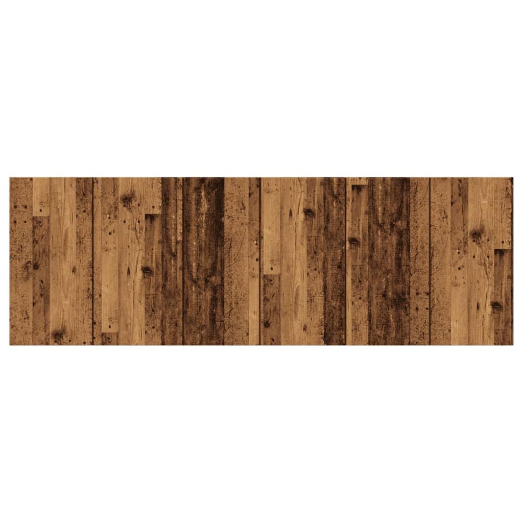 vidaXL Kopfteil Wandmontage Altholz-Optik 240x1,5x80 cm Holzwerkstoff