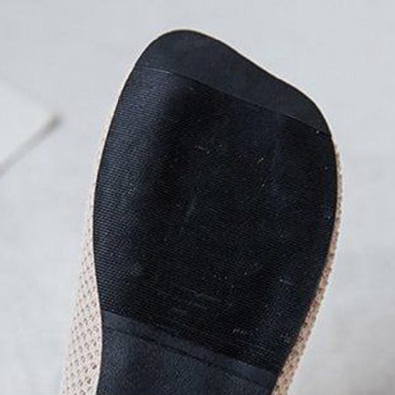 Letnie siatkowe oddychające wsuwane płaskie damskie pojedyncze buty Wygodne na co dzień buty z siatki na wszystkie mecze