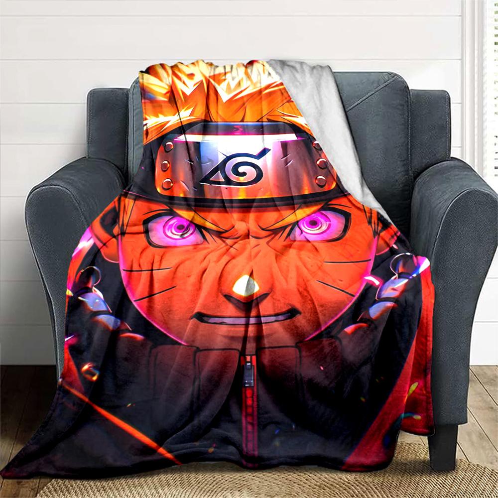 Naruto Blanket Durable Comfort Great for Sofa Livingroom Picnics for All Occasions Warmthful Decor Birthday Christmas Gift Blanket