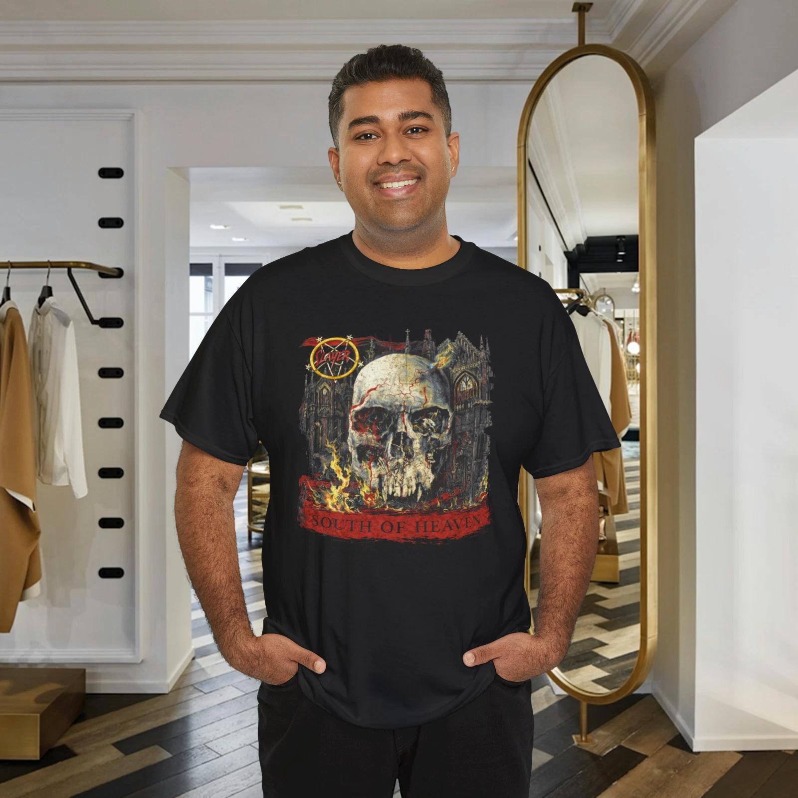 Slayer Graphic T-Shirt with Skull Design 2XL