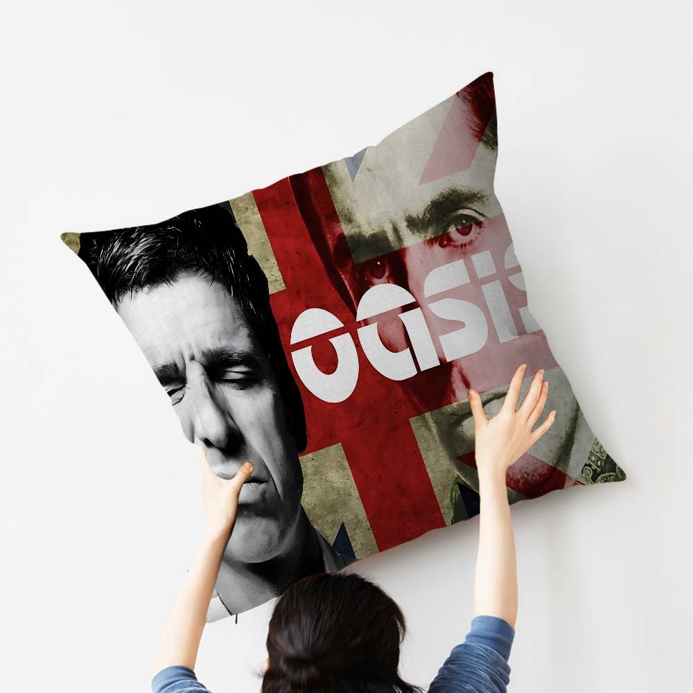 Band O-Oasis Pillow Gift Home Office Decoration Pillow Bedroom Sofa Car Cushion CoverPillow Case
