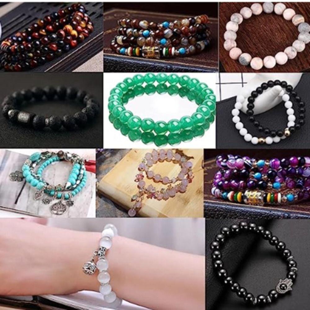 Orange Round Loose Beads 6MM Crystal Energy Stone  For Jewelry Making