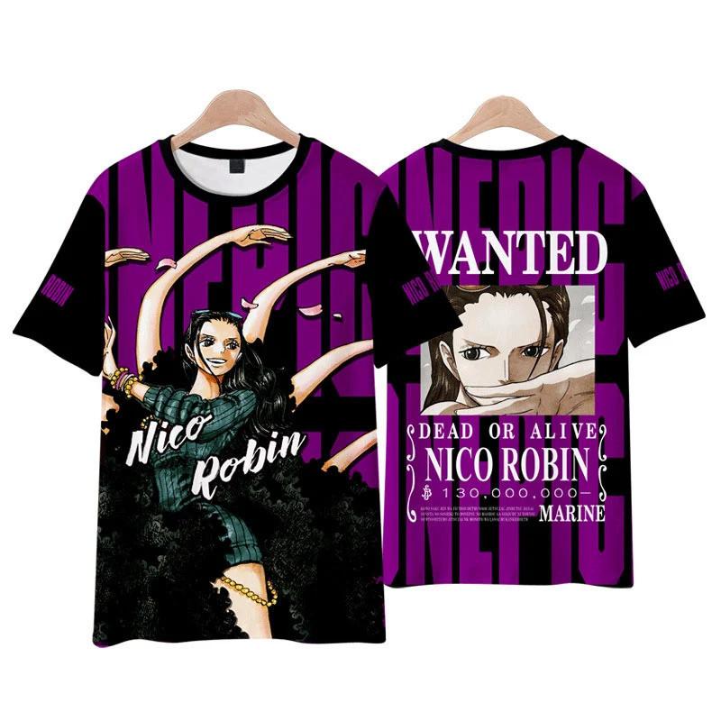 Men's Cartoon T-shirt 3D Short Sleeve TESS Street Fashion T-shirt, Large Size Clothes