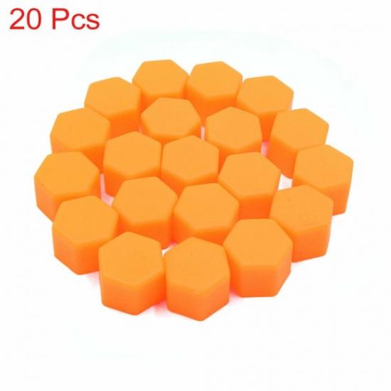 20X 19Mm Silicone Car Wheel Nut Lug Hub Covers Bolt Cap Dust Cover Protector