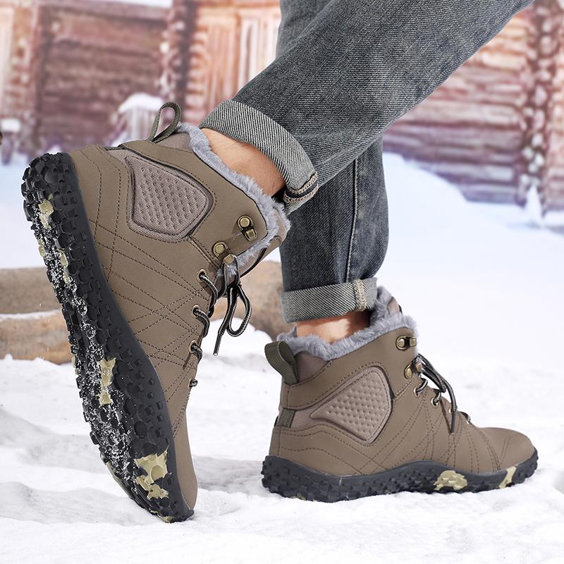 Męskie Zimowe Buty Oversize Lekkie Bawełniane Buty Śniegowce Buty Turystyczne Wiatroszczelne Krótkie Buty Wodoodporne Zewnętrzne Buty Turystyczne