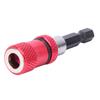 1/4 Inch Hex Shank Screwdriver Bit Holder Stainless Steel Quick Release Bit Extender Home Repair