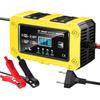 Intelligent Pulse Repair Multifunctional 12V 6A Portable Lead-Acid Smart Battery Charger Maintenance 2025 New Car Motorcycle SUV Battery Charging