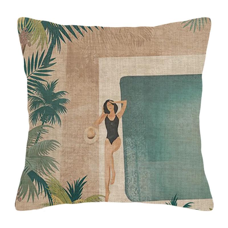 Decorative Cushion for Home Living Room Decor Throw Pillowcase Pillow Cover 45*45 40x40cm 60x60cm 45x45cm 50x50cm Persia Retro