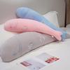 Long Fish Throw Pillow Girls Sleep On the Bed Leg Rag Doll Salted Fish Doll Sleeping Side Holding Plush Toy Boy