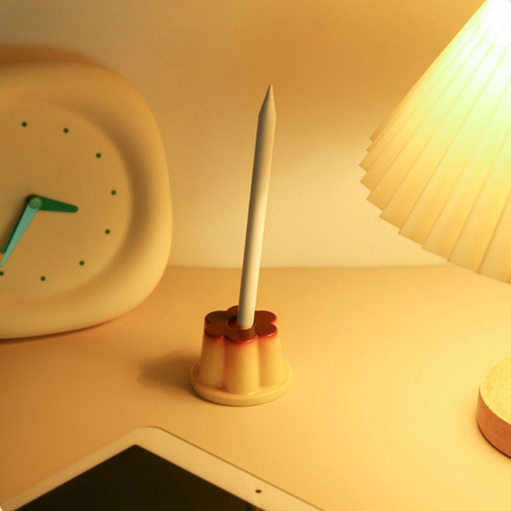 Stationery Storage Pudding Pencil Stand Desktop Organizer Pencil Organizer Desktop Decors