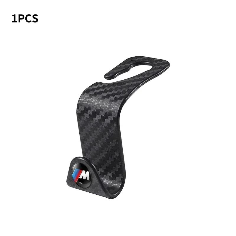

4pcs Carbon Fibre Car Rear Seat Hook Hanger Storage Organizer Hooks for BMW E46 E85 E60 F10 E39 F30 E36 F20 E87 E90 E70 X3 X5
