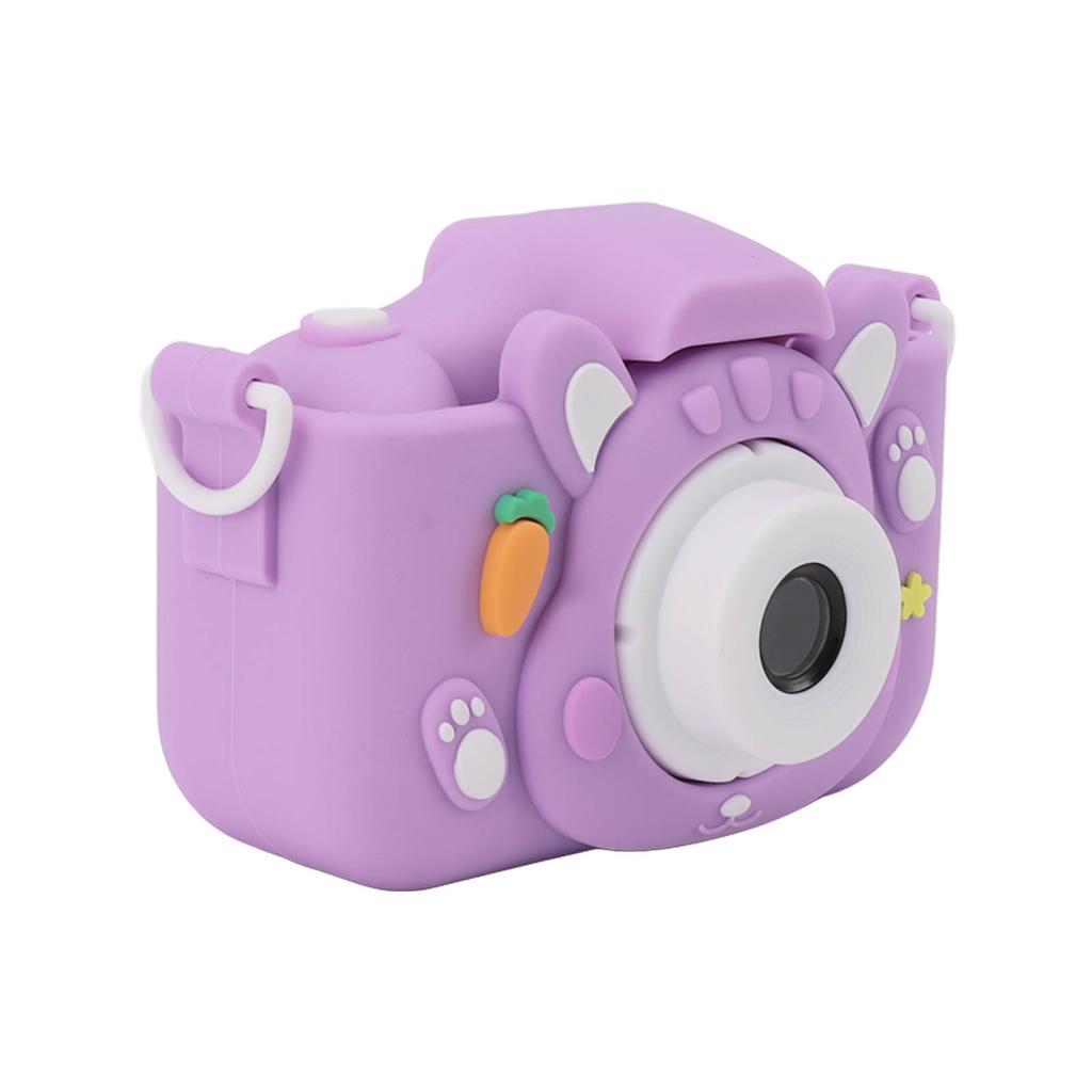 Kids Digital Camera with 32G Card Front Rear Lens 1080P High Definition 8X Zoom USB Rechargeable