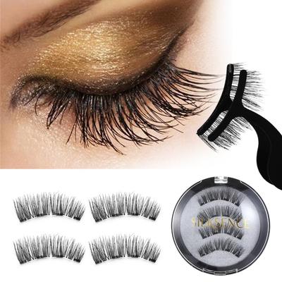 Besoin de Quatre Magnets Ultra Fins Cils Magnétiques Sans Eye-liner Faux Cils Magnétiques