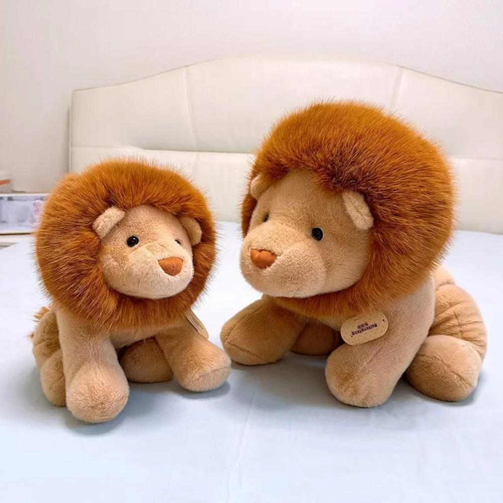 30-55cm Super Soft Kawaii Lion Plush Toys Stuffed Animals Cartoon Cute Lion Dolls Toys for Kids Room Decor Boys Birthday Gifts
