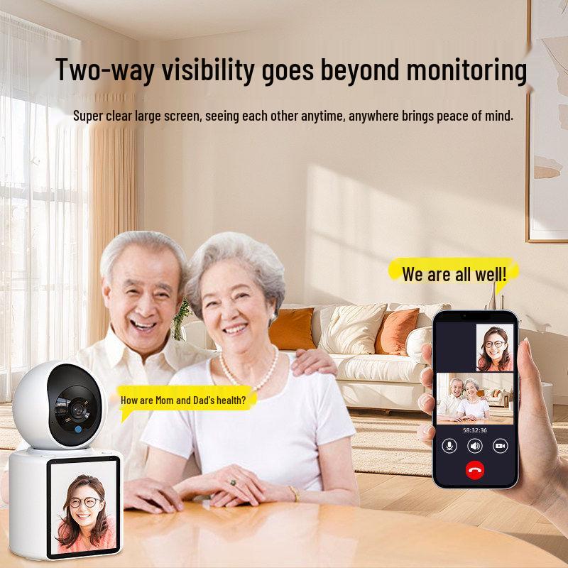 New 2026 360° Two-Way Surveillance Camera with Video Call