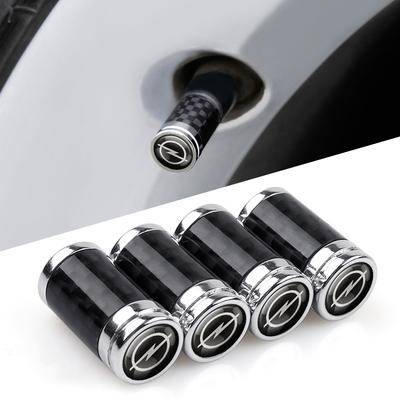 4Pcs Car Tire Valve Covers Anti-Leak Valves Decorative Accessories for Astra Insoia Zafira Vectra Corsa Mokka Vivaro Meriva Kd9