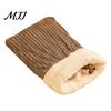 Thoughtful Gift for Cat Lovers Warm Fluffy Sleeping Bag, Semi-closed Enclosed Tunnel Bed, Self-Heating Portable Pet Resting Plush Lining
