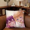 Anime  Dimensional Seduction Pillow Case Fashion Square Pillowcase Bedroom Sofa Room Ins Decoration Leisure
