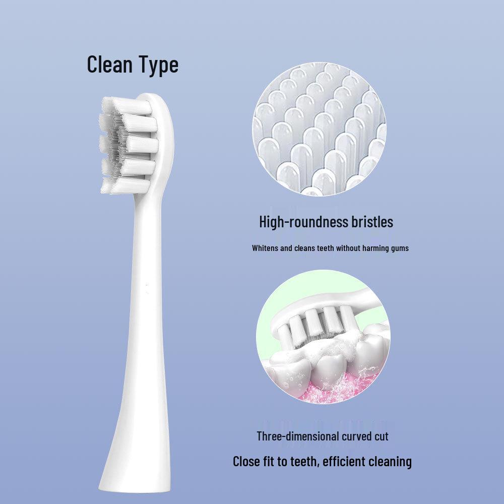 Skyworth Sonic Toothbrush Head Replacement for BG31, Universal Soft Bristle