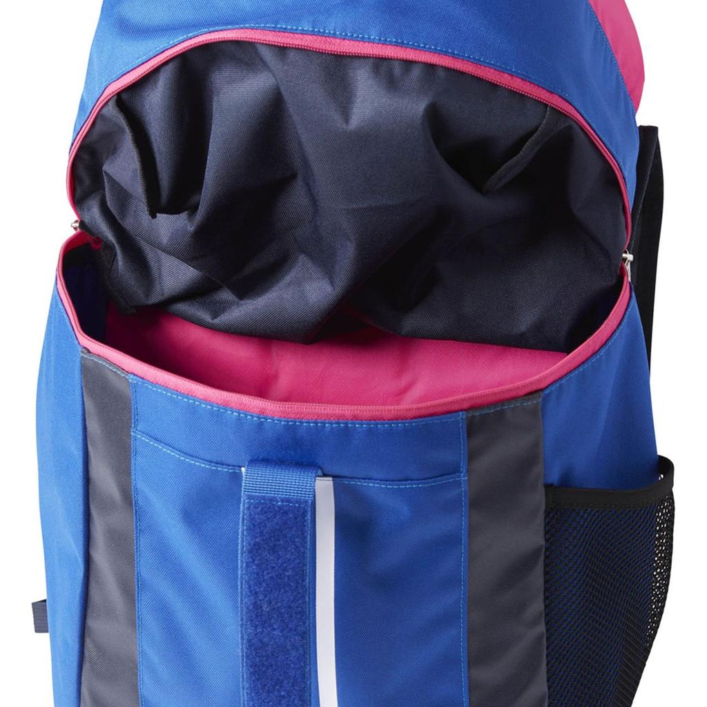 Adidas FB Kids Backpack, 20L, BVD67, Blue/White