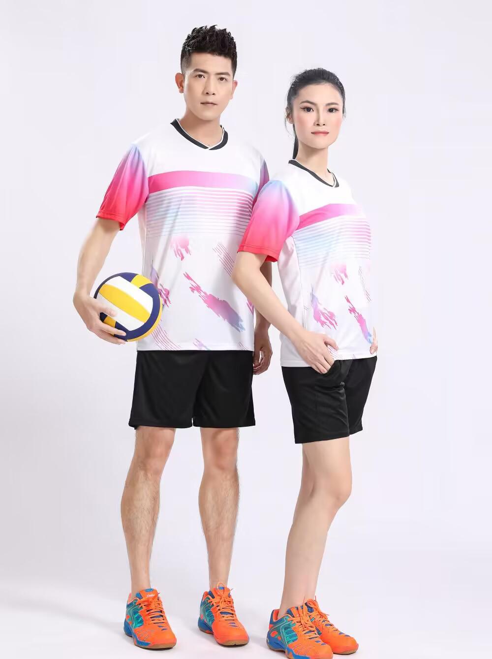 Unisex Quick-Dry Table Tennis and Badminton Jersey Set 3XL
