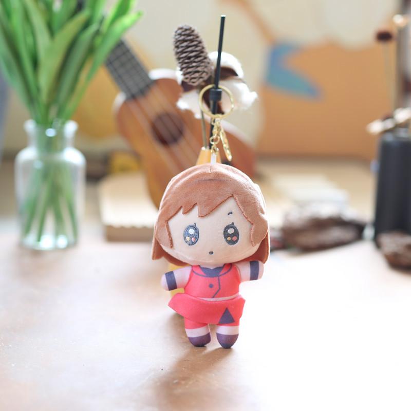 

Милая милая кукла Хацунэ, плюшевая игрушка, кукла, школьный рюкзак, подвесное украшение, брелок, тряпичная кукла, кукла 14cm