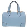 Used AUTHENTIC Valextra V5L30 2WAY Babila Micro Hand Bag blue Leather