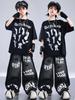 Kids' Hip Hop Street Dance Performance Wear - Trendy Summer Outfits for Boys and Girls