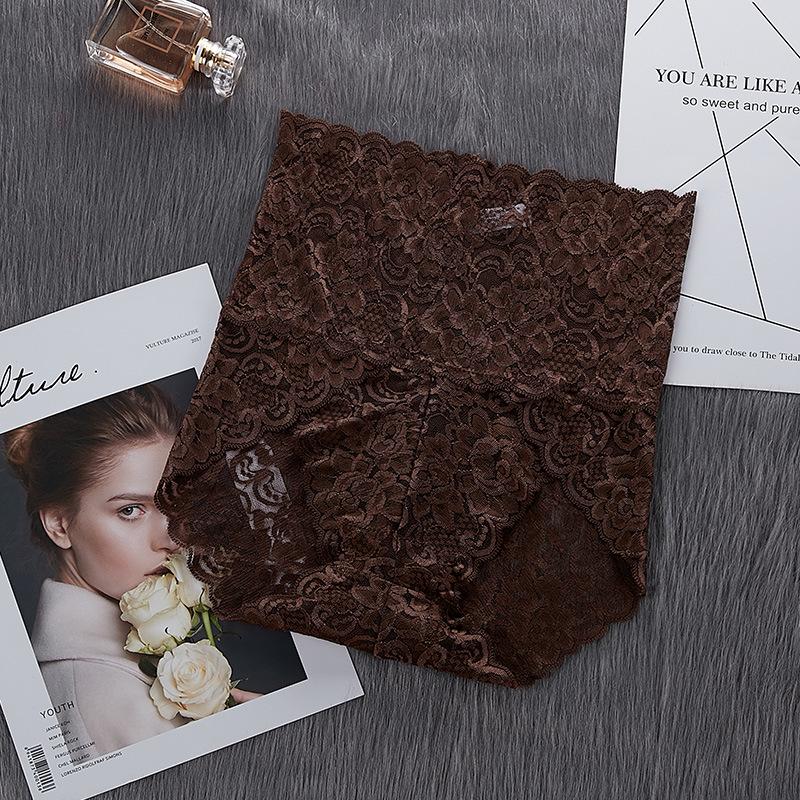 Women Panties Sexy Lace Underwear Woman Knickers Lace Panties Mesh Floral Lingerie Female Seamless Briefs Underpants Plus Size