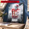 Patrick Mahomes 5D Diy Diamond Paintings Mosaic Wall Round Diamond Art Painting Kits Embroidery Crystal Accessories Frameless