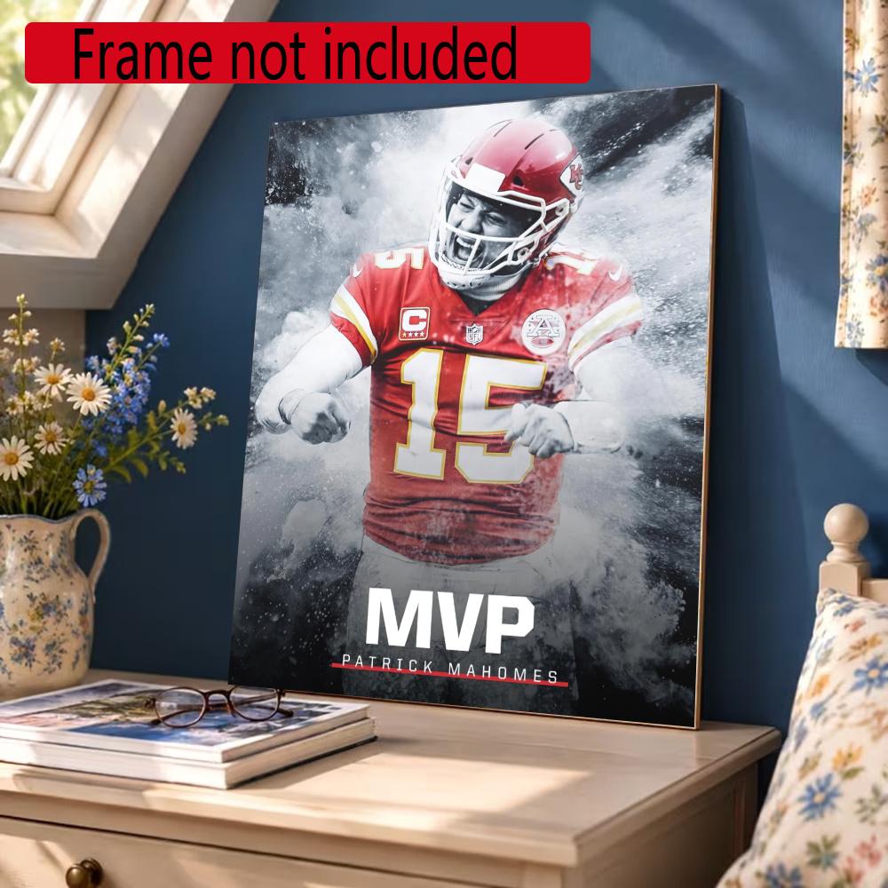 Patrick Mahomes 5D Diy Diamond Paintings Mosaic Wall Round Diamond Art Painting Kits Embroidery Crystal Accessories Frameless