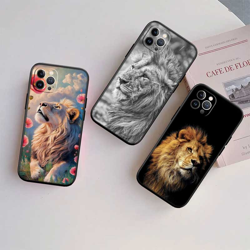 UP3 Animal lion New High-End Shell Phone Case for OPPO A3 Pro A72 A74 A76 A77 A77S A78 A79 A94 A95 A18 A40M A58
