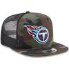 Casquette 9FIFTY - New Era - Tennessee Titans - Camo bois - Taille unique - Trucker Mesh
