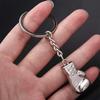 Packaging Decoration Men's Bag Charm Gift Souvenir Boxing Gloves Keychains Bag Pendants Keys Holder