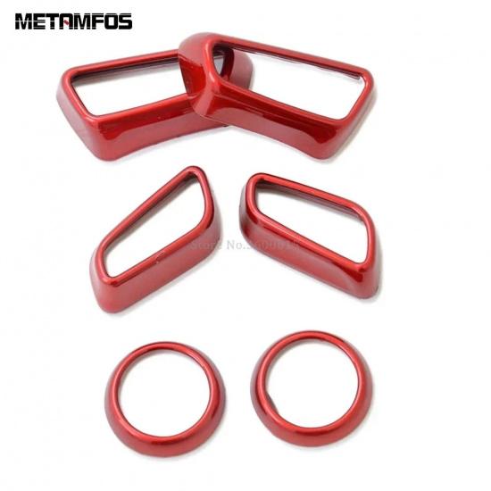 For Toyota Rav4 Rav 4 -2024/Camry 2018-2024 Carbon Fiber Seat Adjust Switch Control Button Cover Trim Interior Accessories