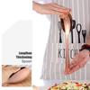 Salatlöffel- und Gabel-Set, 12 Zoll, großes Servierbesteck, Salatbesteck aus Edelstahl, hochglanzpoliert, rostfrei, strapazierfähig, vielseitiges Geschirr-Set
