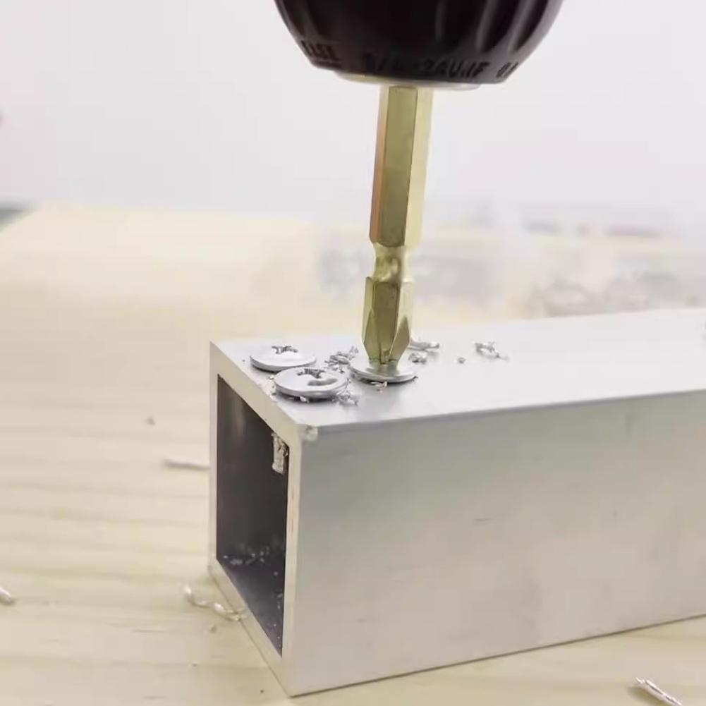 Alloy Steel Screwdriver Bit High Hardness Magnetic