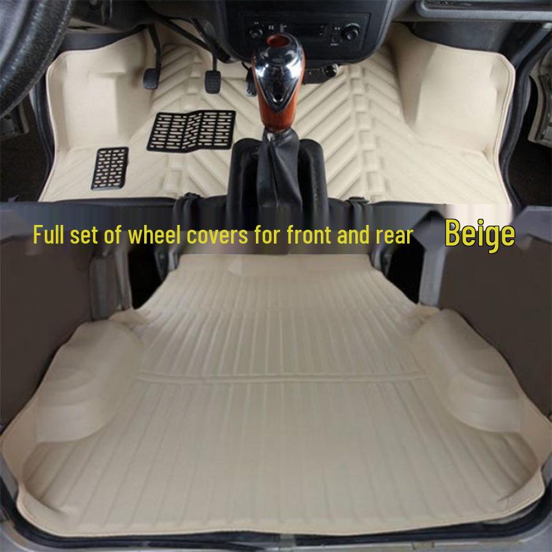 Compatible Floor Mats for Wuling Zhi Guang 6376, 6388, 6389, 6390/6400, and Zhi Guang S6391 Vans Zhi Guang S Front [With Cup Holder on Floor]