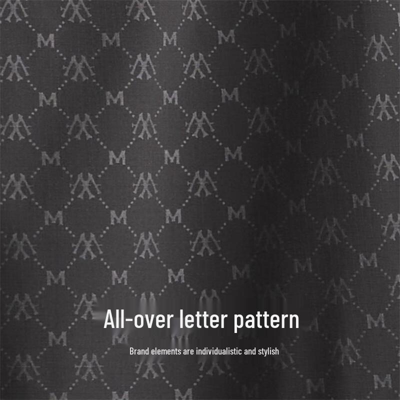 Mark Fairwhale Herren All-Over-Buchstabendruck Reversjacke