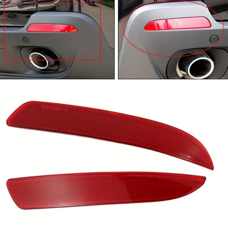 2 Stück OEM 63217158949 63217158950 Geeignet für Bmw E70 X5 2007-2013 Reflektorleiste für den hinteren Stoßfänger